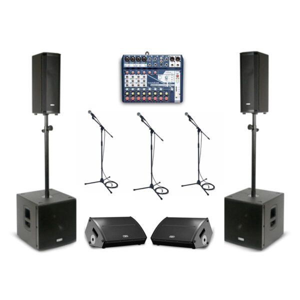 Complete PA Band Stage Rig hire