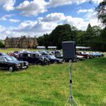 Outdoor perimeter PA system hire